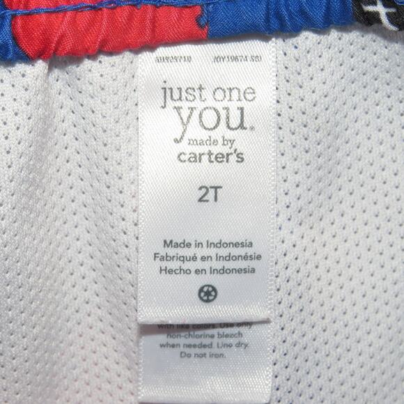 Just One You Carb Pirate Toddler Swim Trunks and Rash Guard Set - Picture 7 of 8